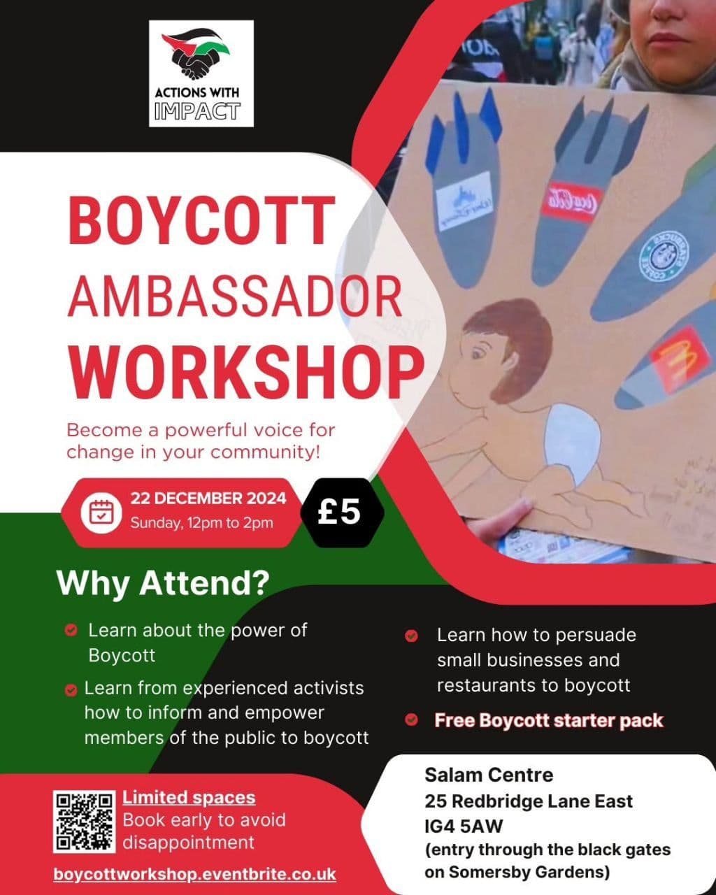 BOYCOTT AMBASSADOR WORKSHOP