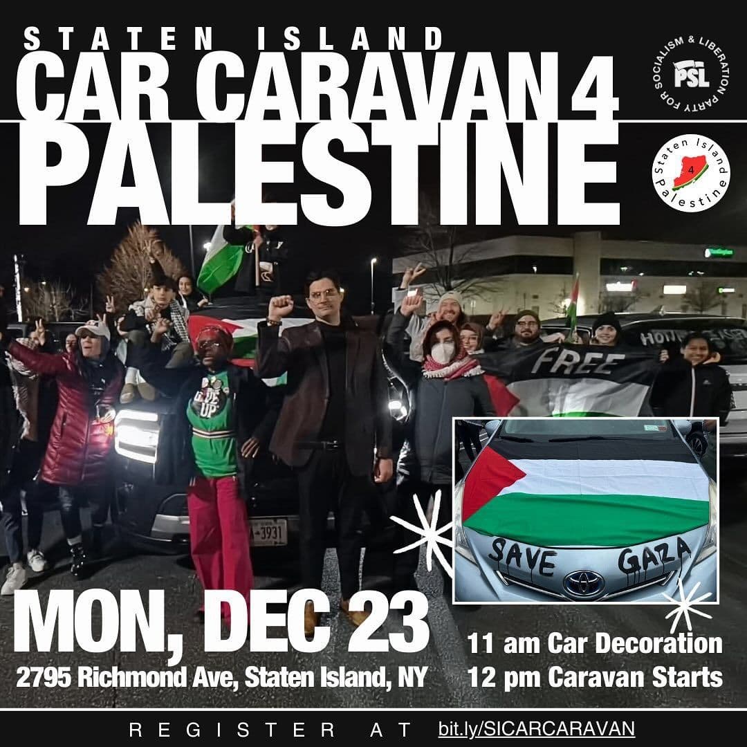 CAR CARAVAN 4 PALESTINE