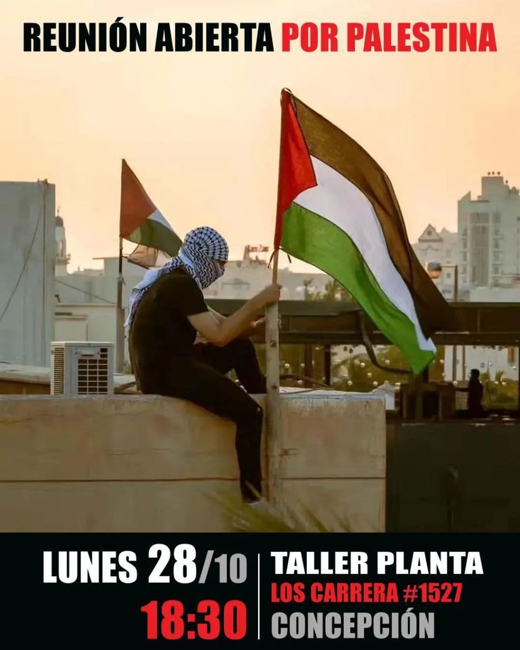 REUNIÓN ABIERTA POR PALESTINA