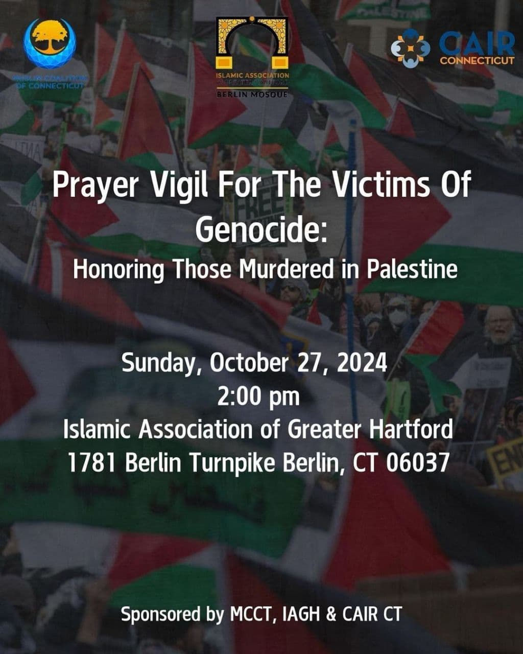 Prayer Vigil For The Victims Of Genocide