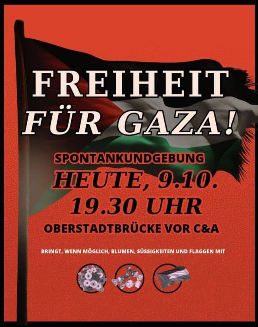FREIHEIT FÜR GAZA!
