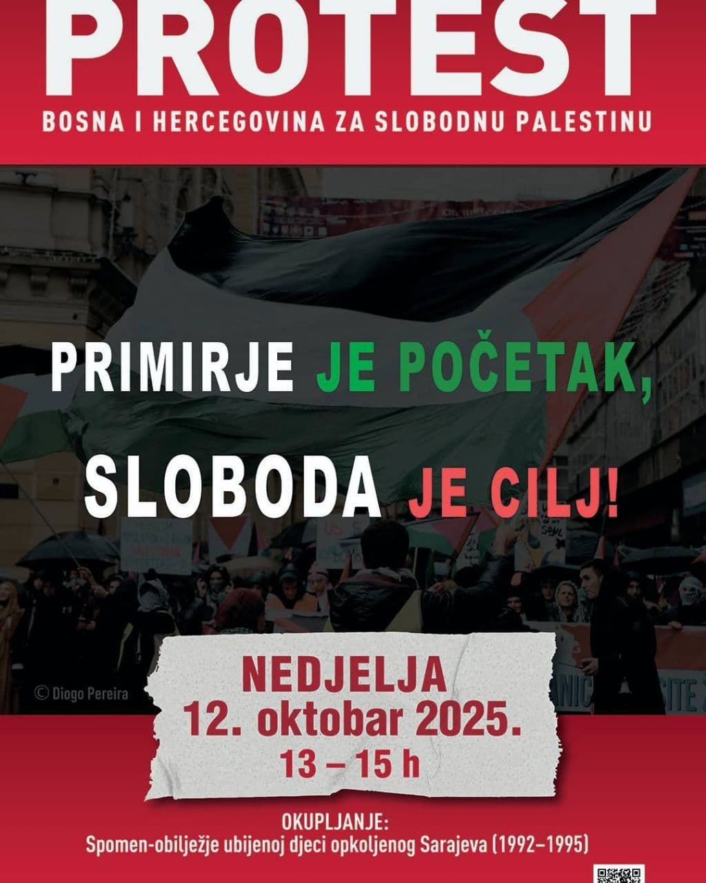 PRIMIRJE JE POCETAK, SLOBODA JE CILJ!