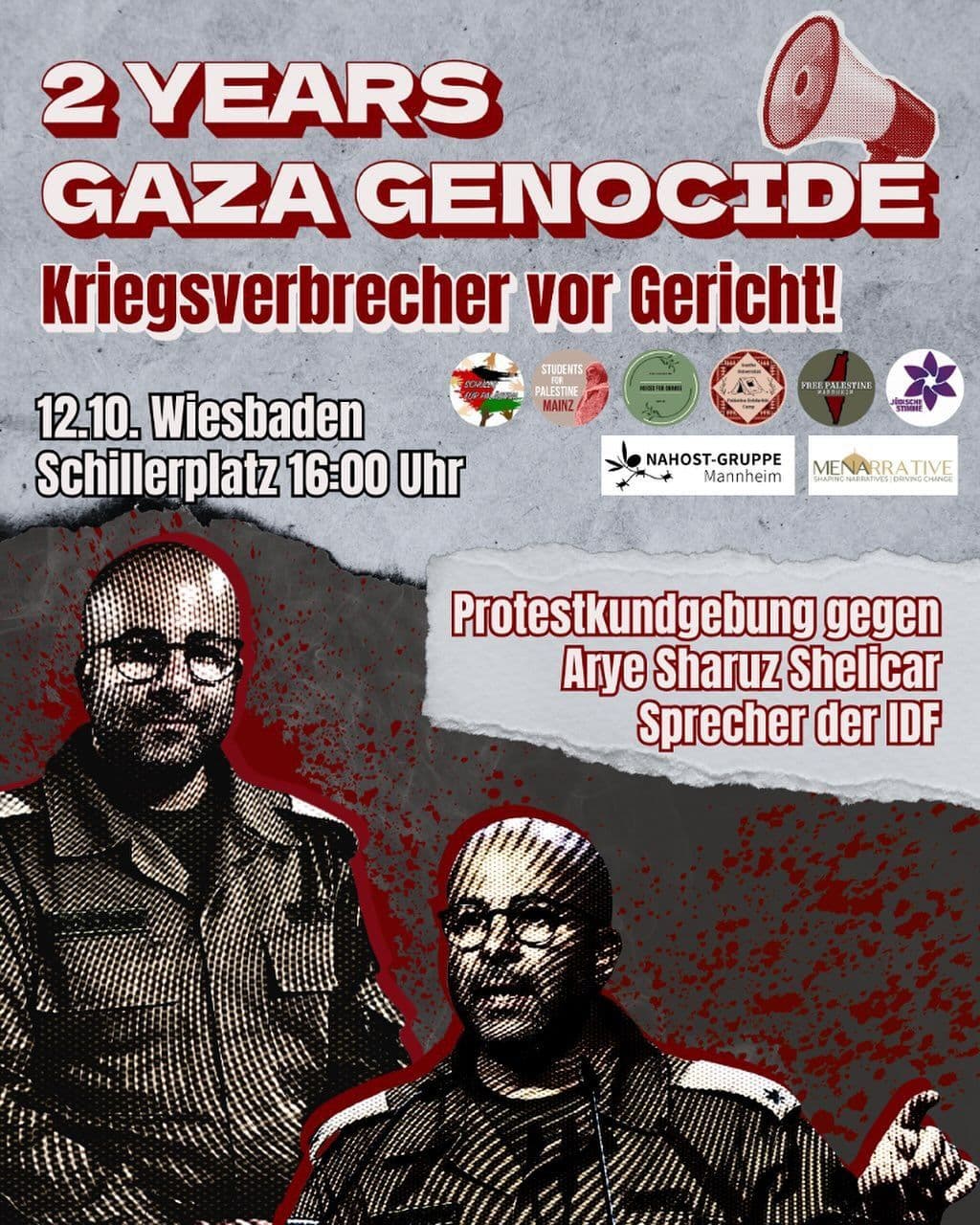 Kriegsverbrecher vor Gericht!