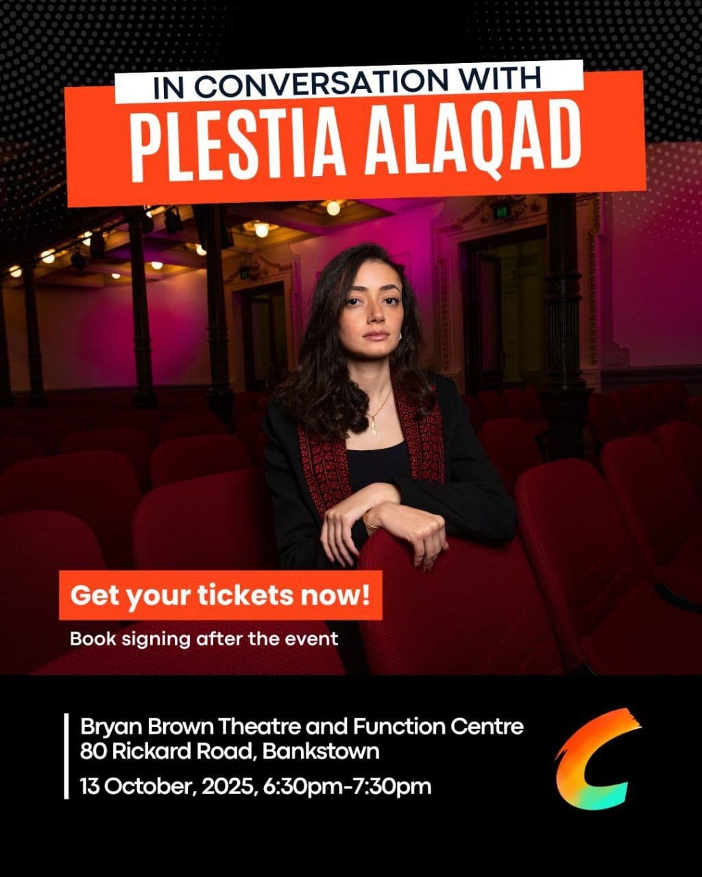 IN CONVERSATION WITH PLESTIA ALAQAD