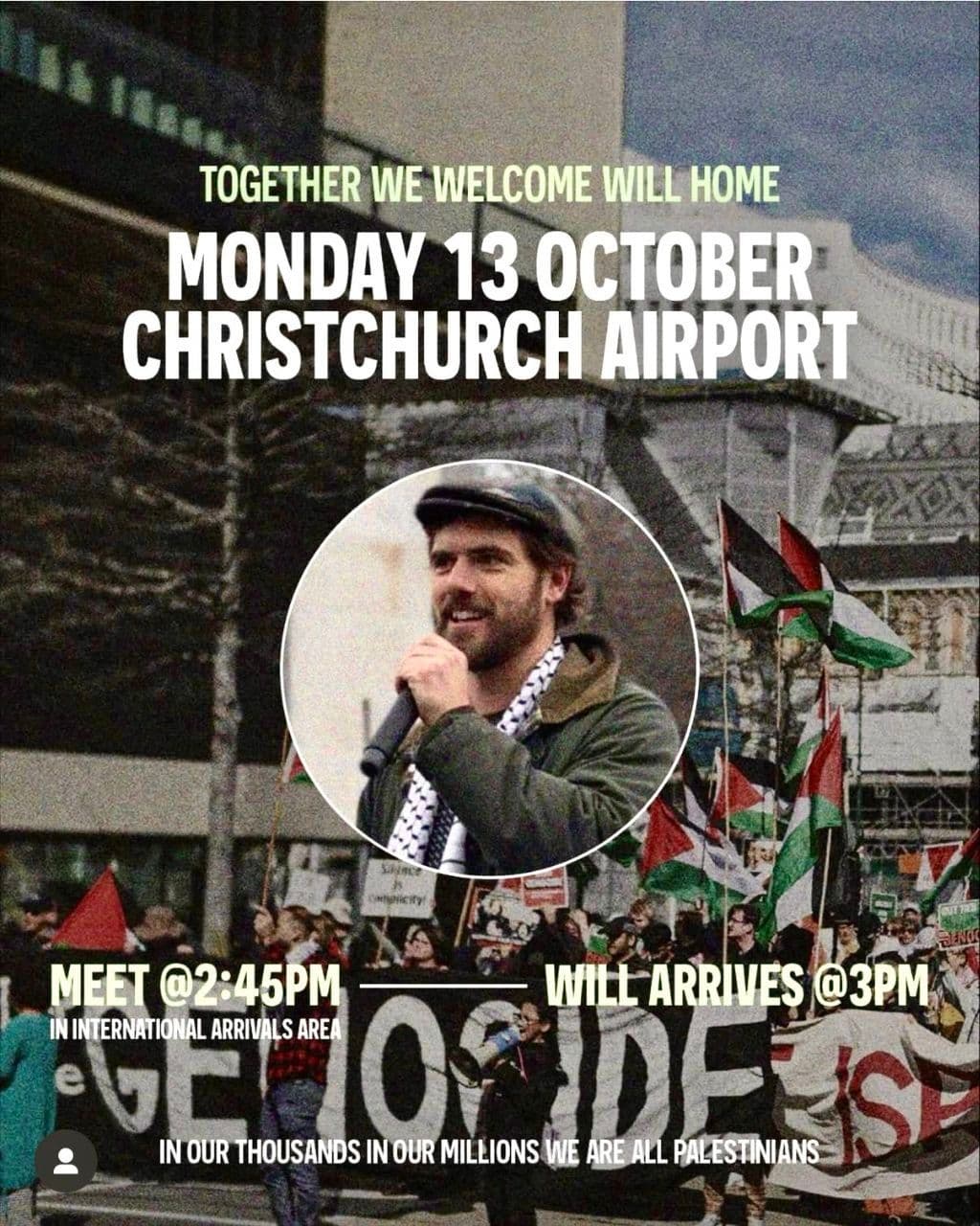 TOGETHER WE WELCOME WILL HOME