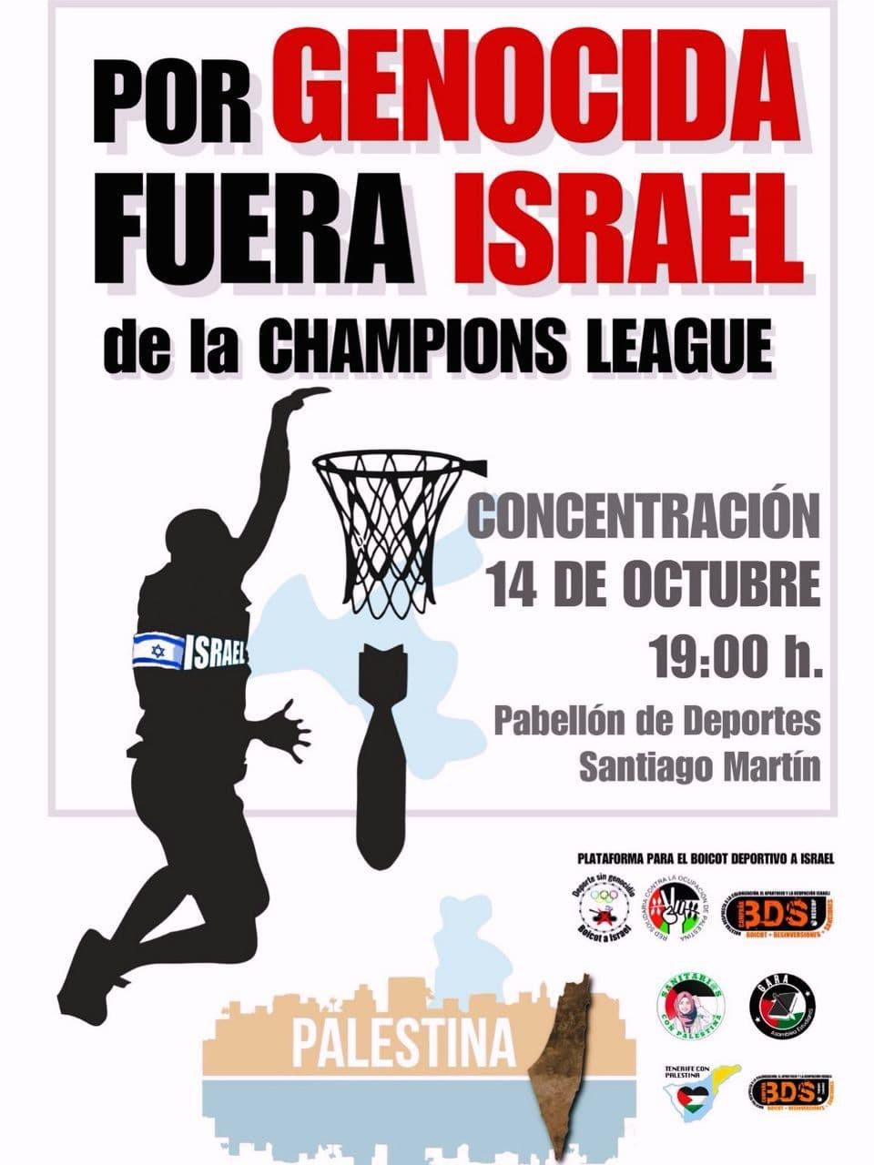 POR GENOCIDA FUERA ISRAEL