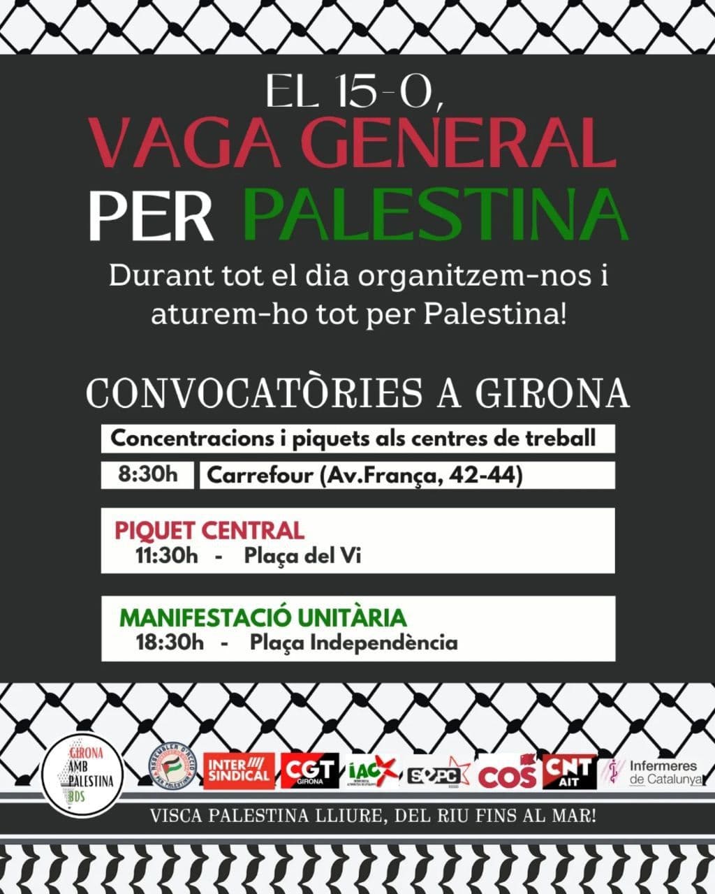 VAGA GENERAL PER PALESTINA