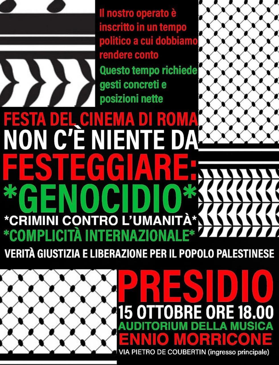 FESTA DEL CINEMA DI ROMA NON C'È NIENTE DA FESTEGGIARE: 