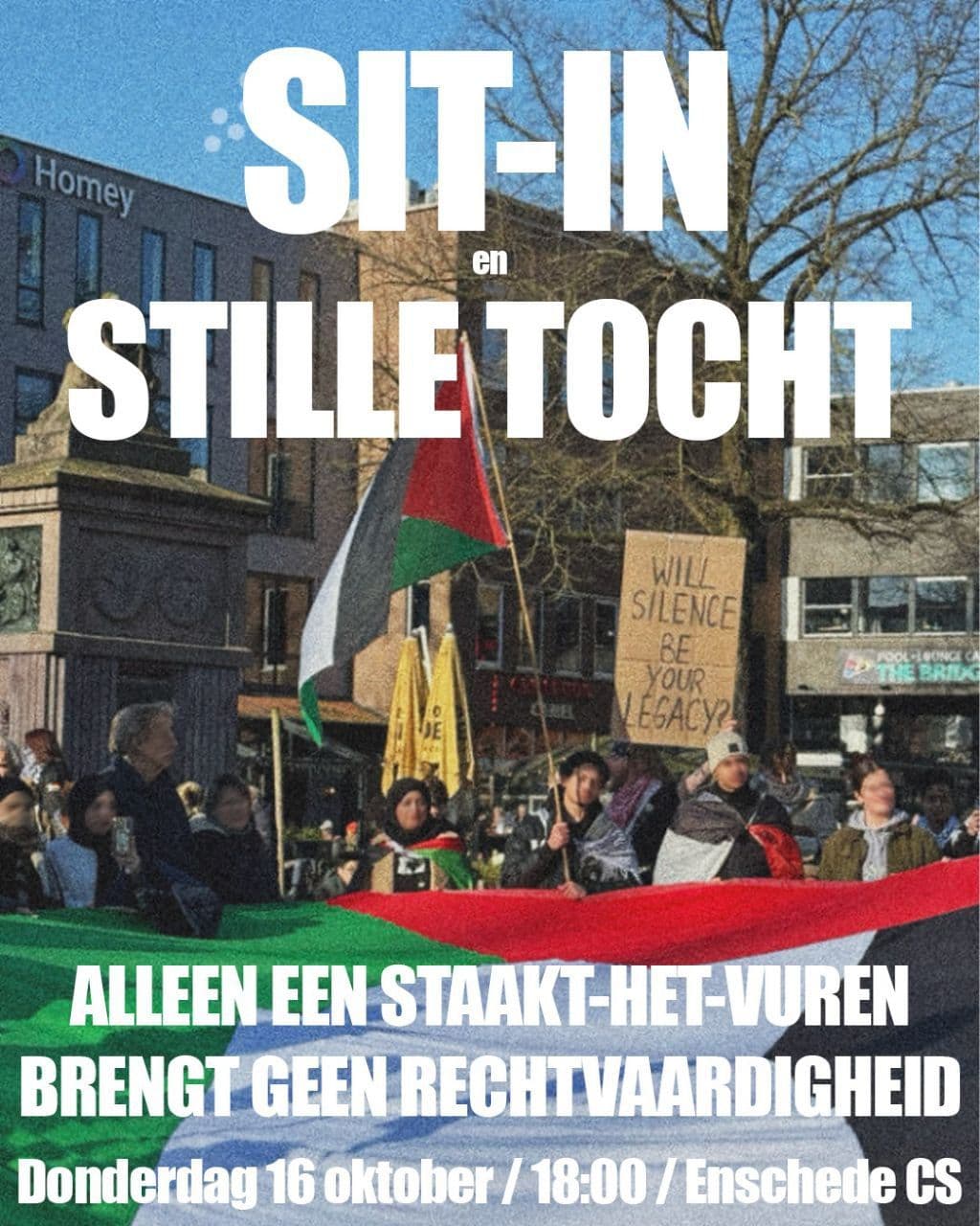 SIT-IN en STILLE TOCHT