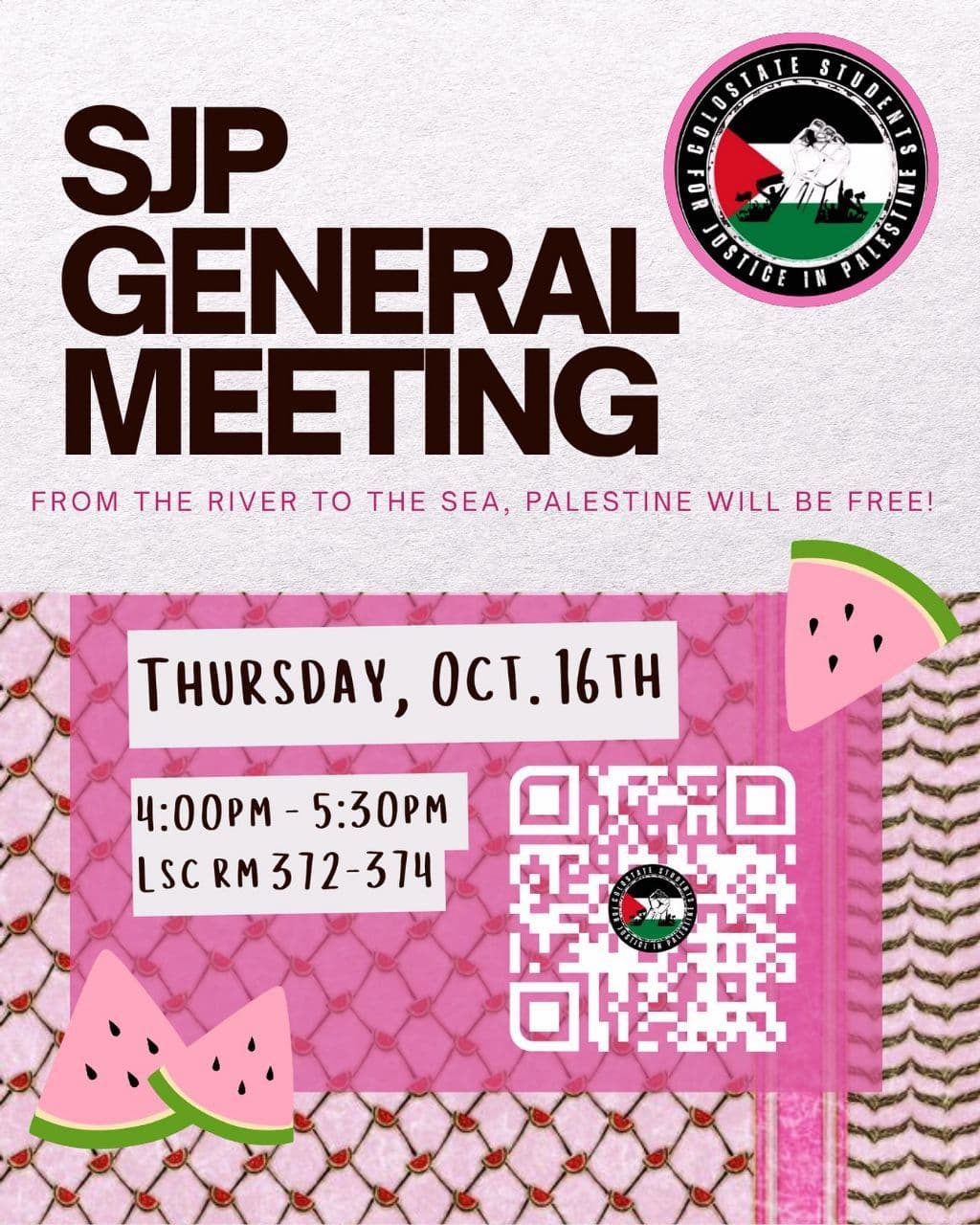 SJP GENERAL MEETING