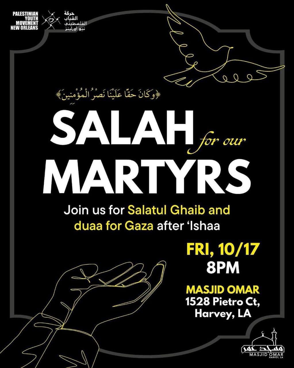 SALAH for our MARTYRS