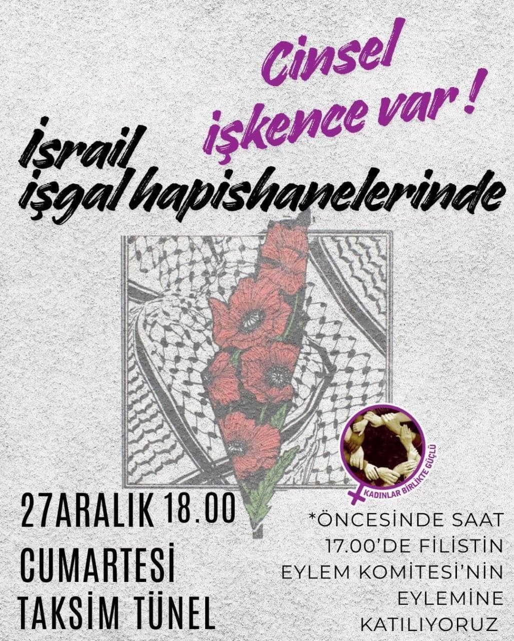 Cinsel iskence var ! Israil isgalhapishanelerinde