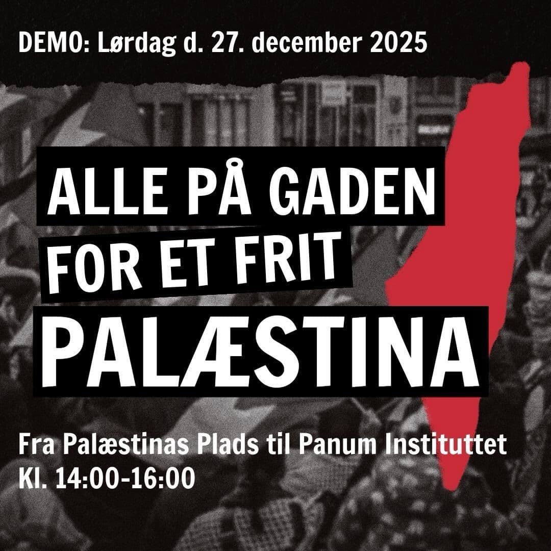 ALLE PÄ GADEN FOR ET FRIT PALASTINA