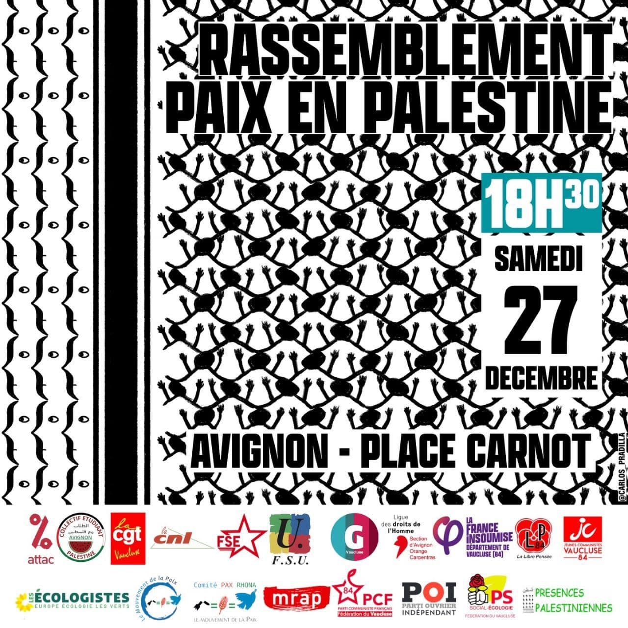 RASSEMBLEMENT PAIX EN PALESTINE