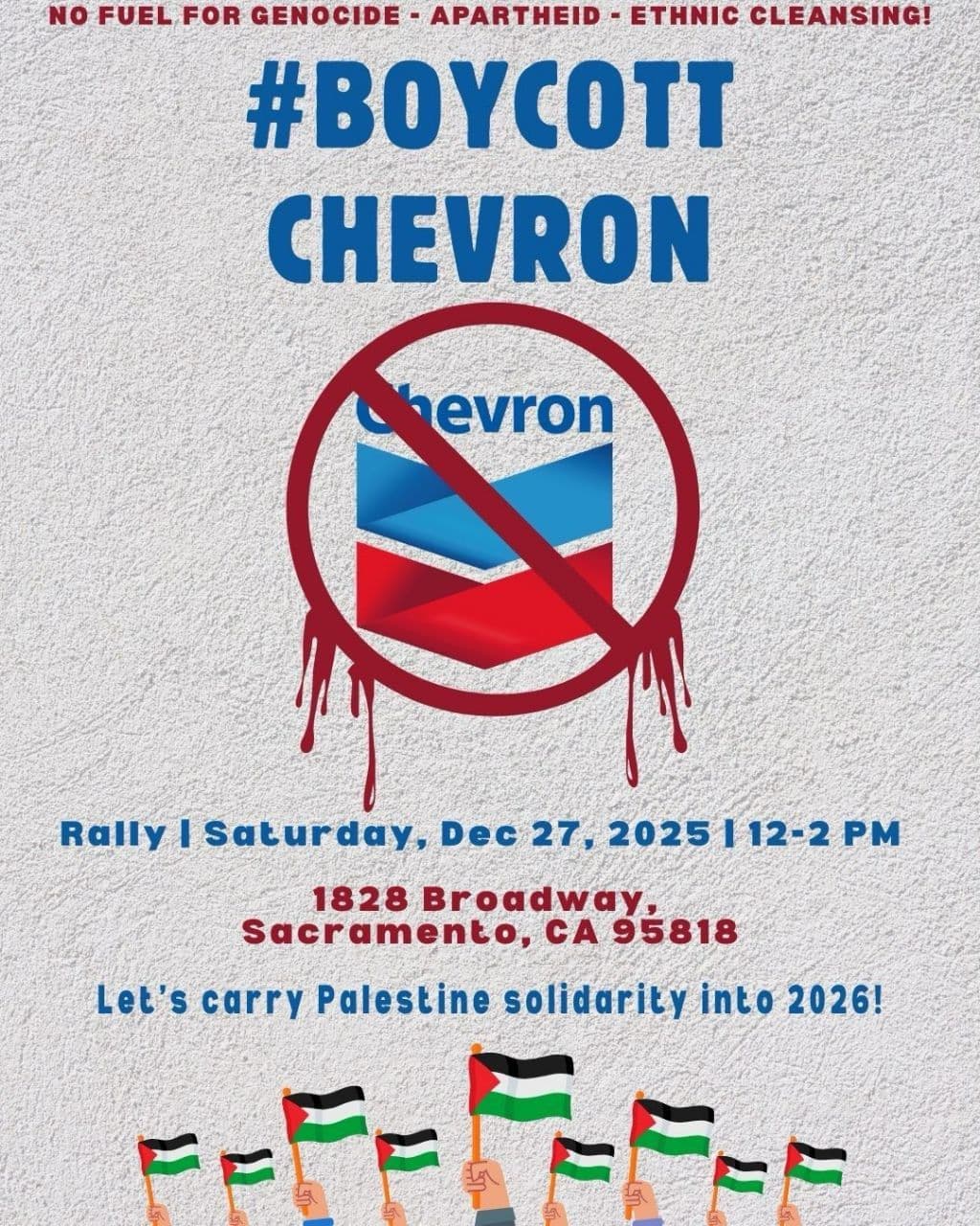 BOYCOTT CHEVRON