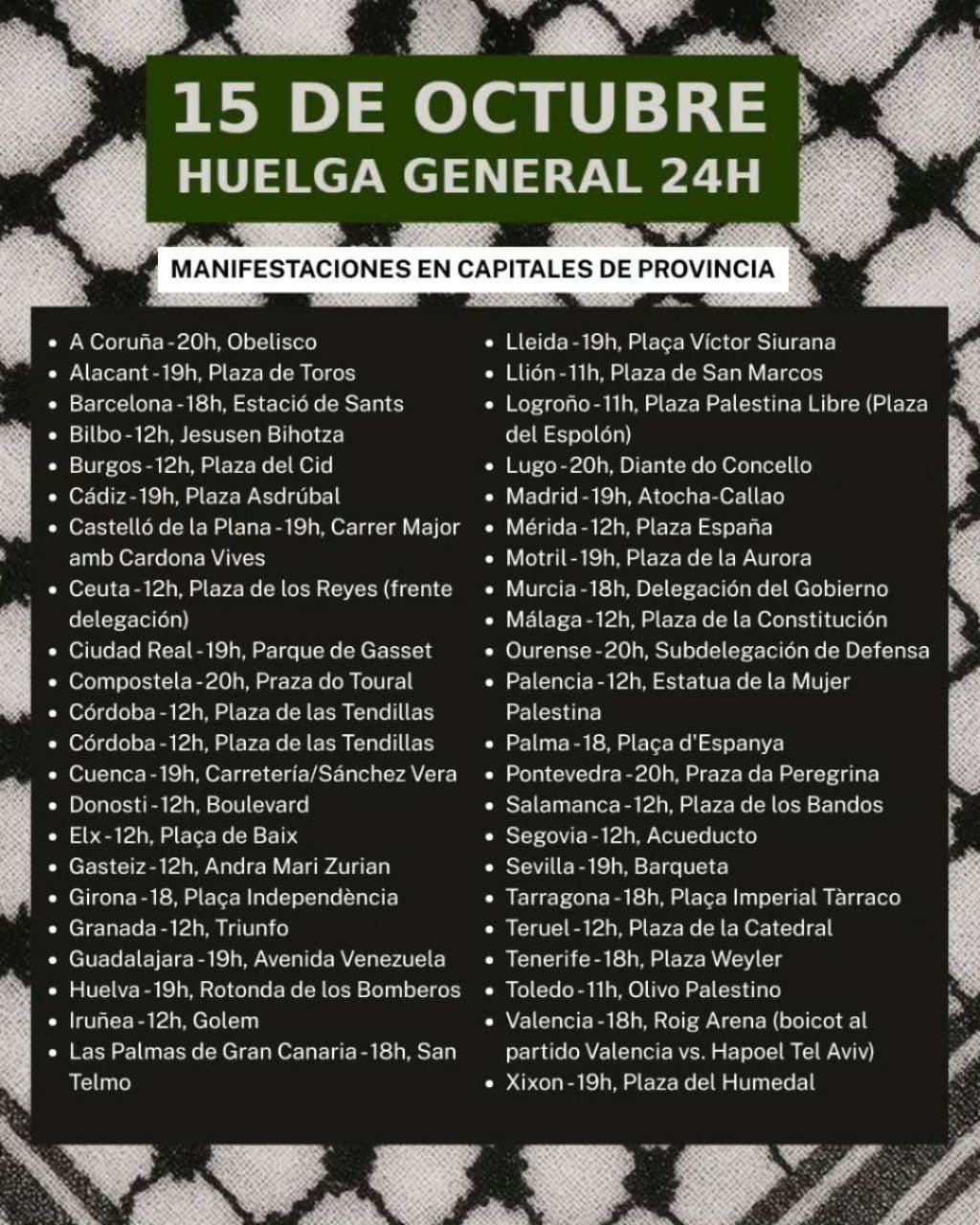 HUELGA GENERAL 24H / Vitoria-Gasteiz