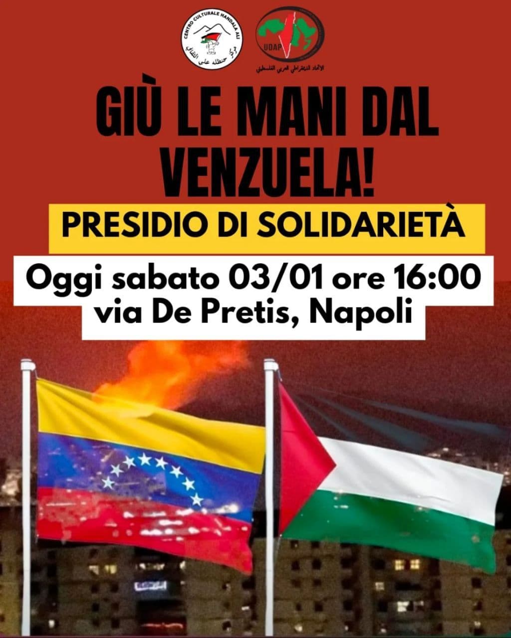 GIÙ LE MANI DAL VENZUELA!