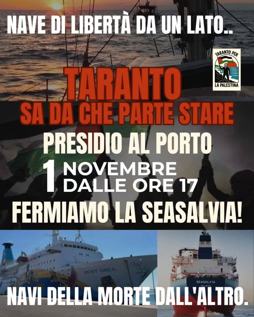 TARANTO  SA DA CHE PARTE STARE