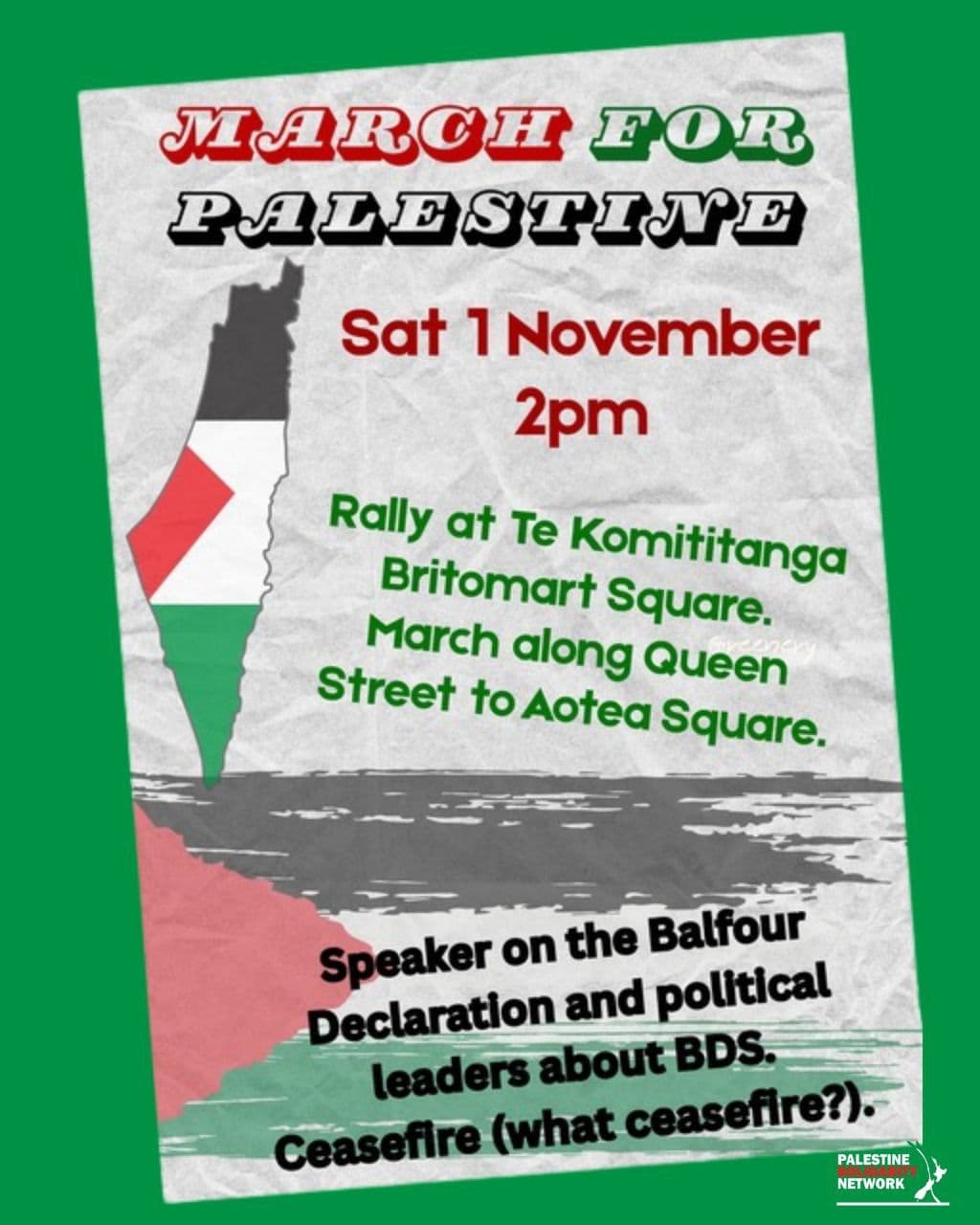 MARCH FOR PALESTINE 