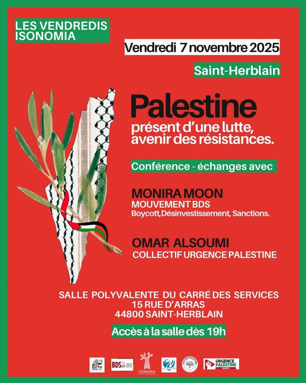 Palestine présent d'une lutte, avenir des résistances.