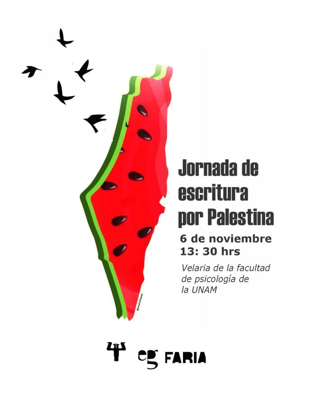 Jornada de escritura por Palestina