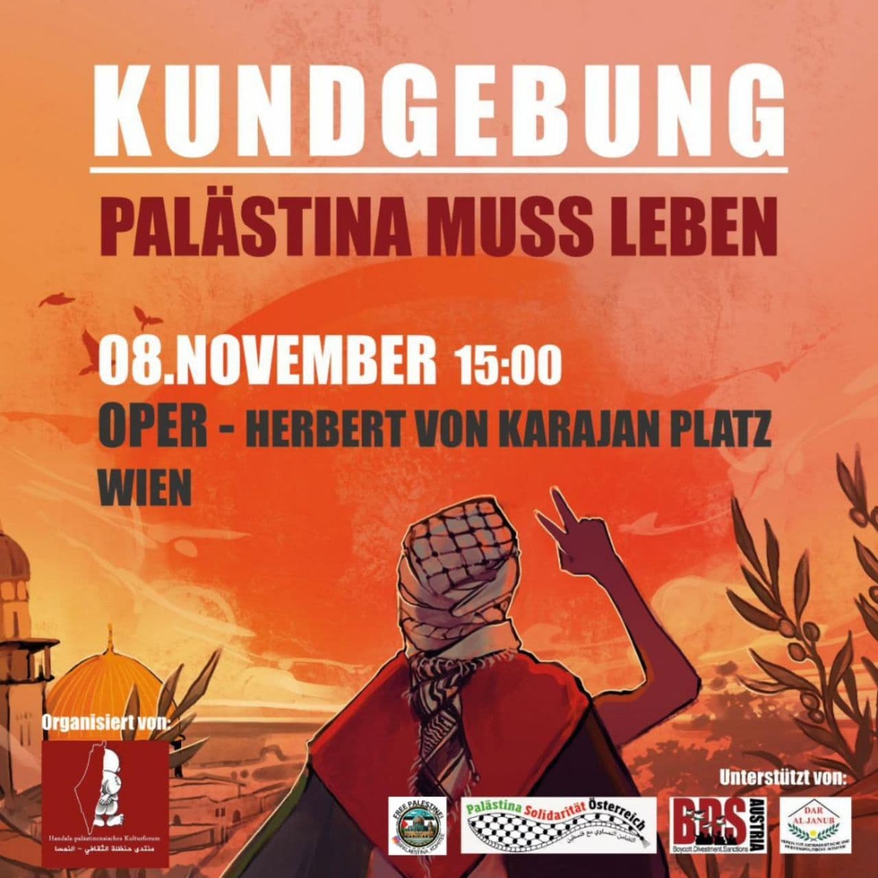 PALÄSTINA MUSS LEBEN