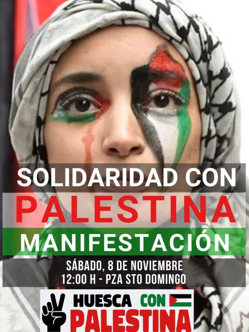 SOLIDARIDAD CON PALESTINA MANIFESTACIÓN