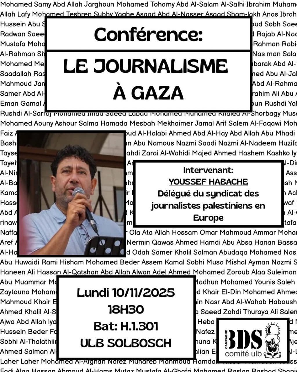 LE JOURNALISME A GAZA