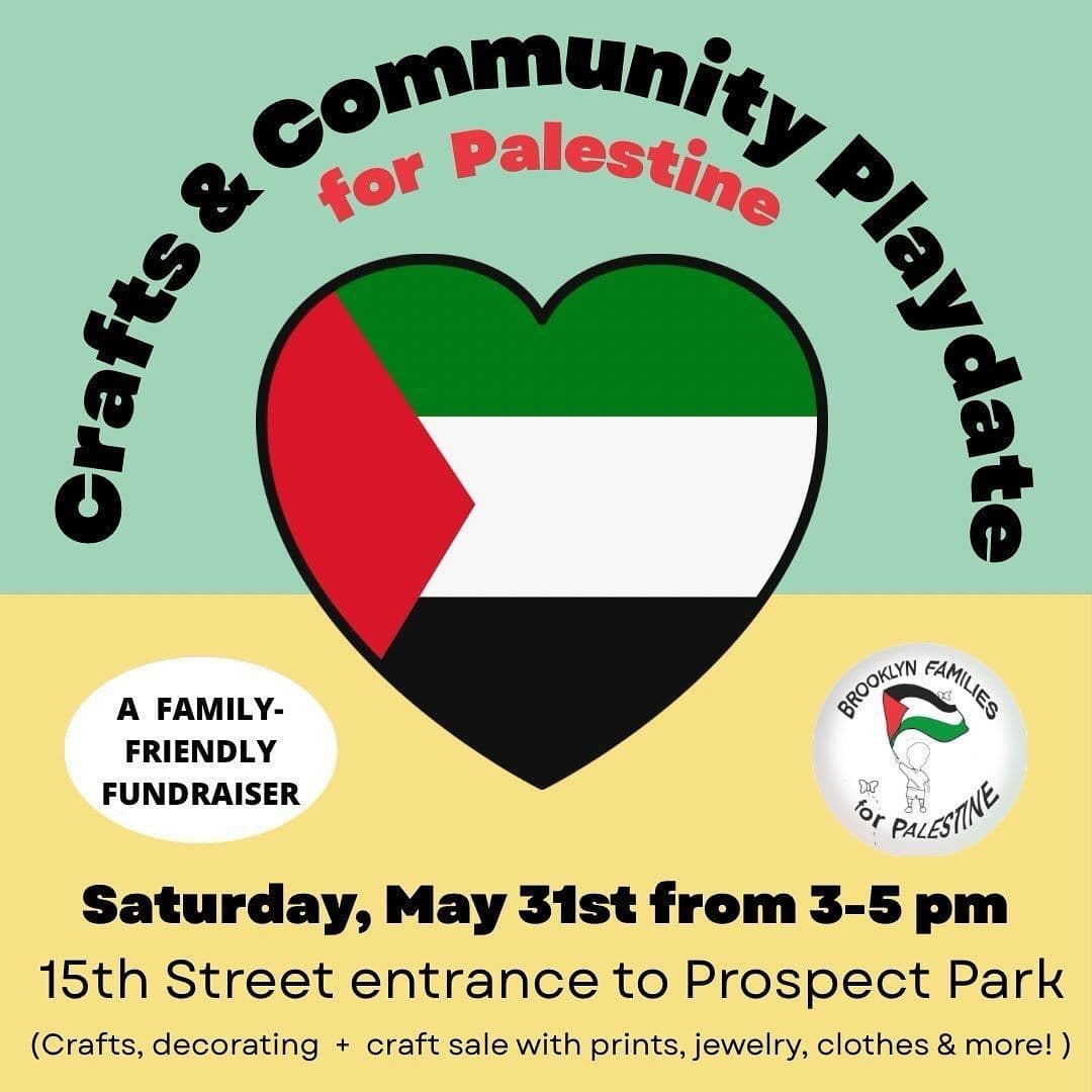 Crafts & Community Playdate for palestine