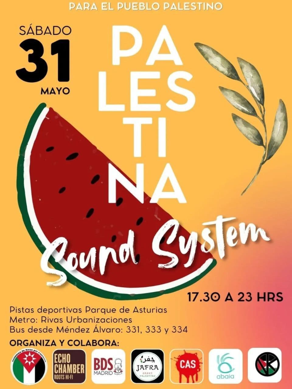 Tenemos eventazo: Palestina Sound System!!