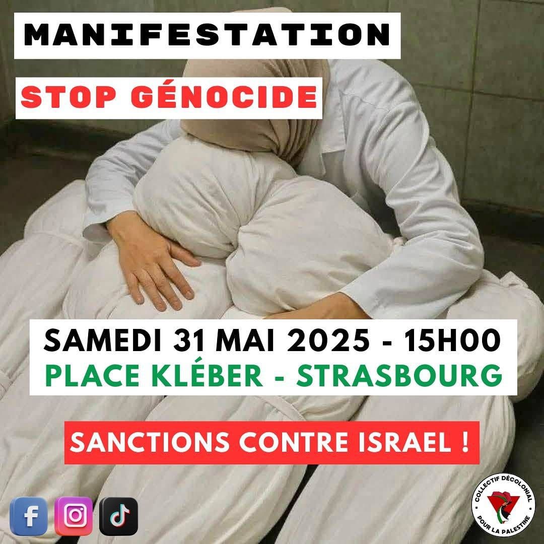 MANIFESTATION STOP GÉNOCIDE