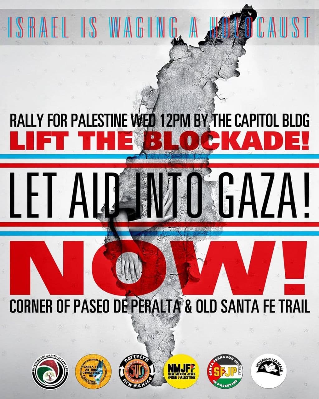 LET AID INTO GAZA!