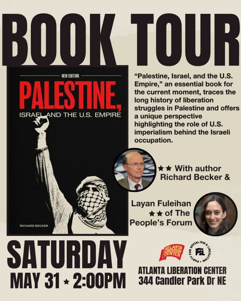 BOOK TOUR