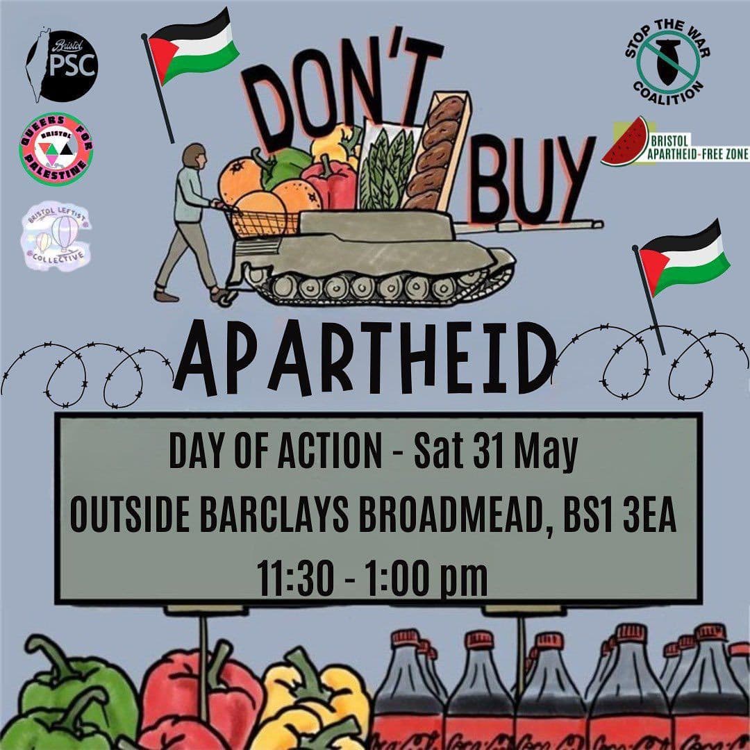 National PSC Day of Action: Don’t Buy Apartheid