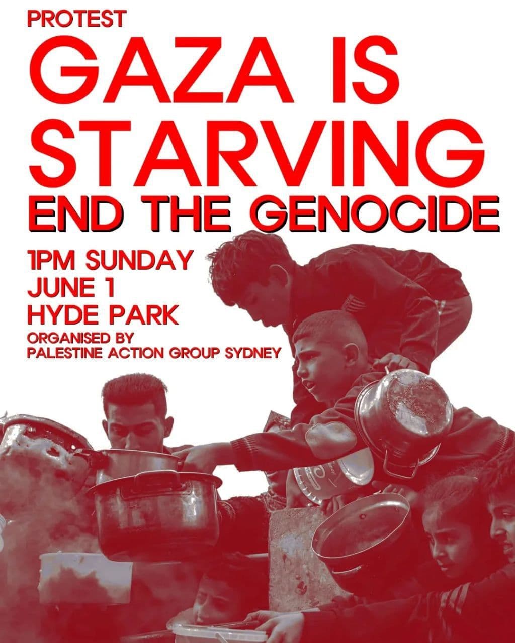 GAZA IS STARVING