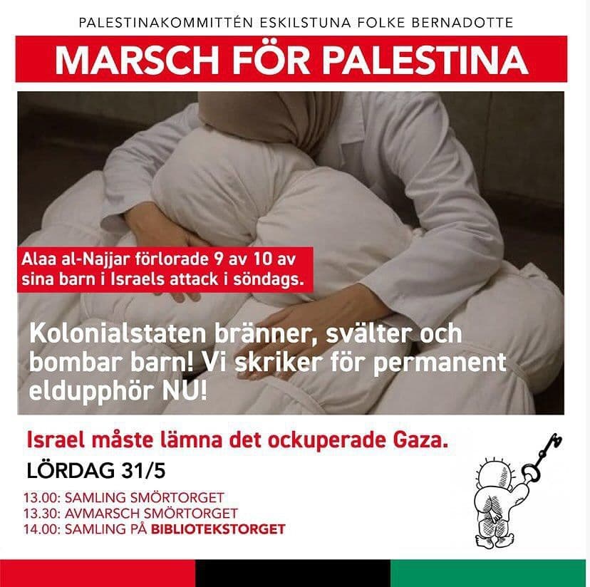 MARSCH FÖR PALESTINA