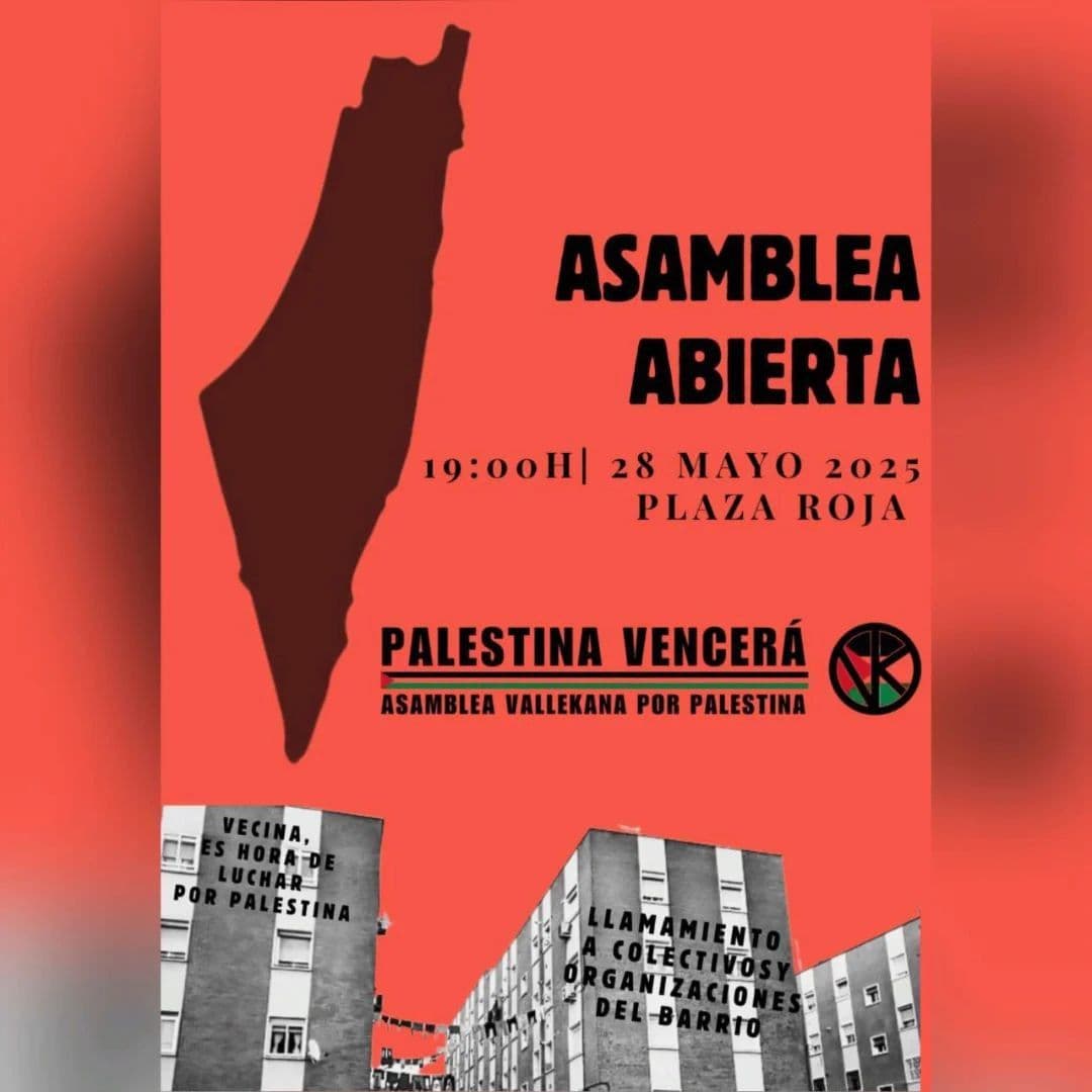 Asamblea de Vallekas con Palestina