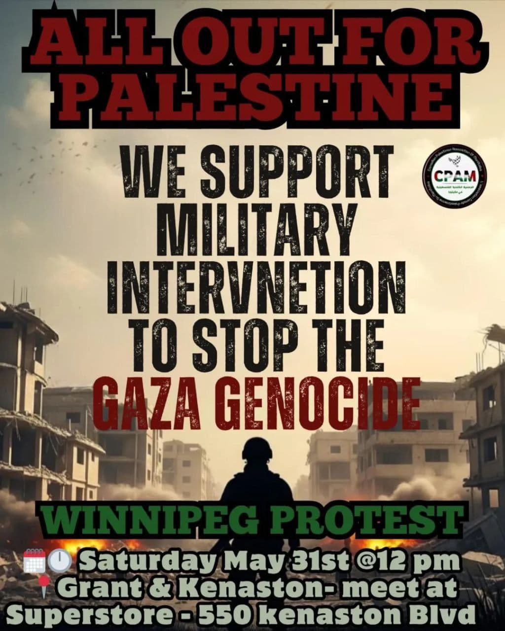 ALL OUT FOR PALESTINE