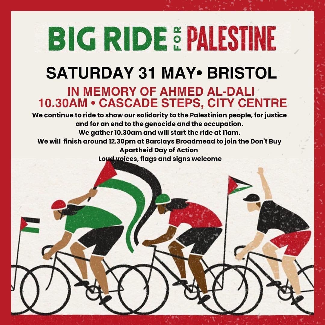 BIG RIDE FOR PALESTINE