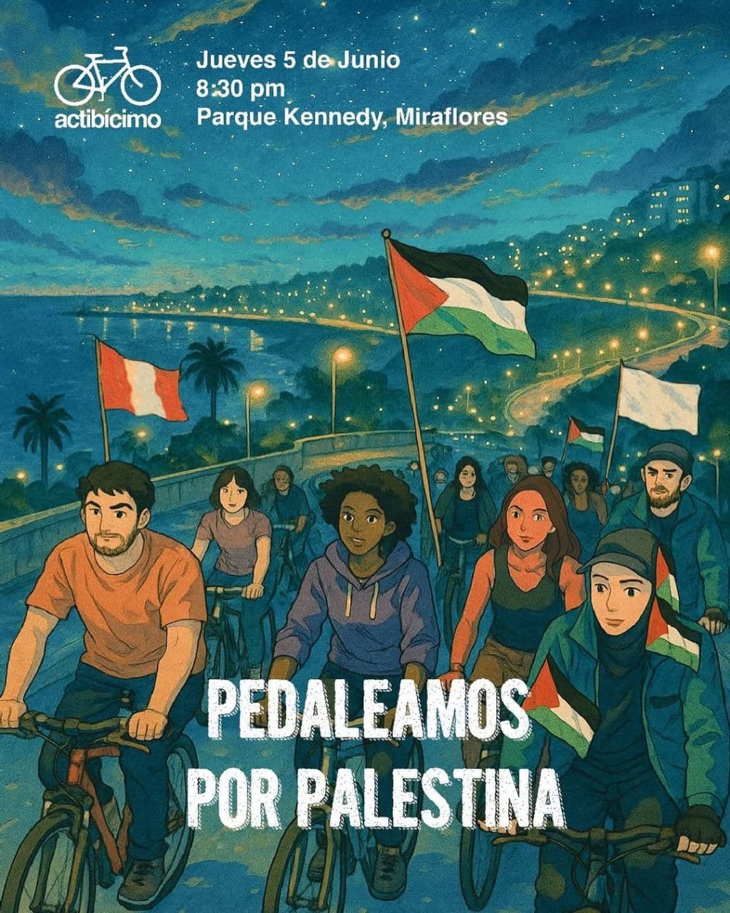 PEDALEAMOS POR PALESTINA