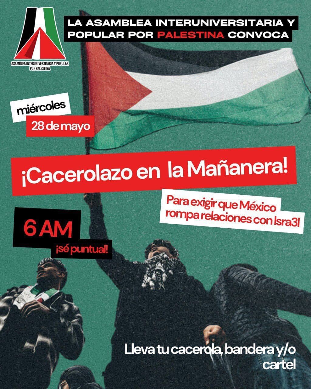 ¡CACEROLAZO EN LA MAÑANERA!