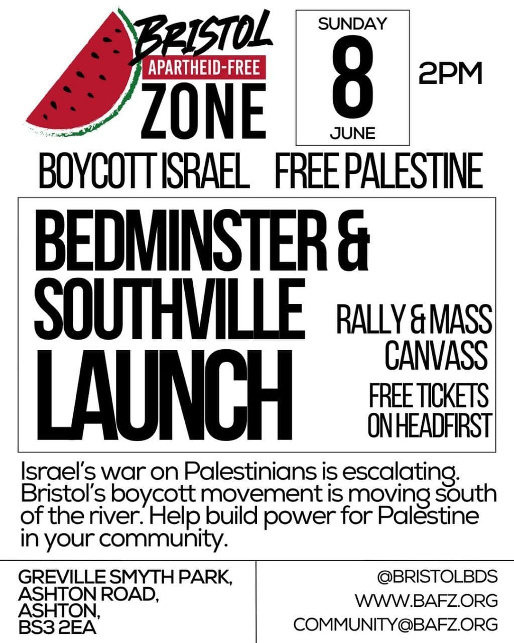 BAFZ Bedminster and Southville Launch 
