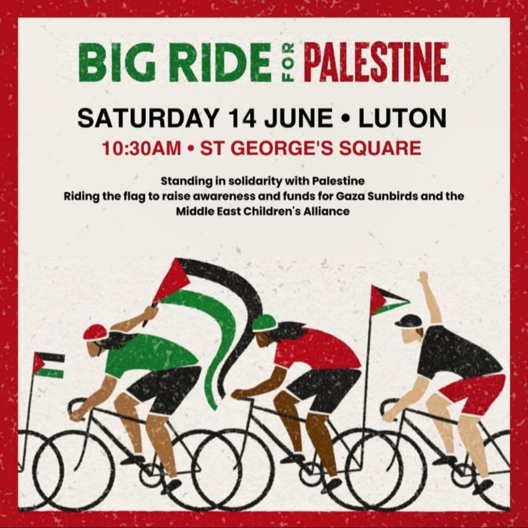 BIG RIDE FOR PALESTINE