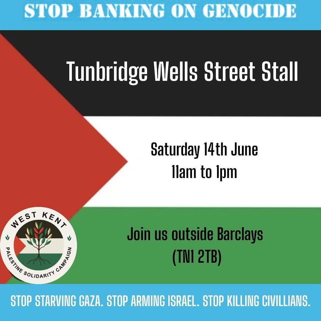 STOP BANKING ON GENOCIDE