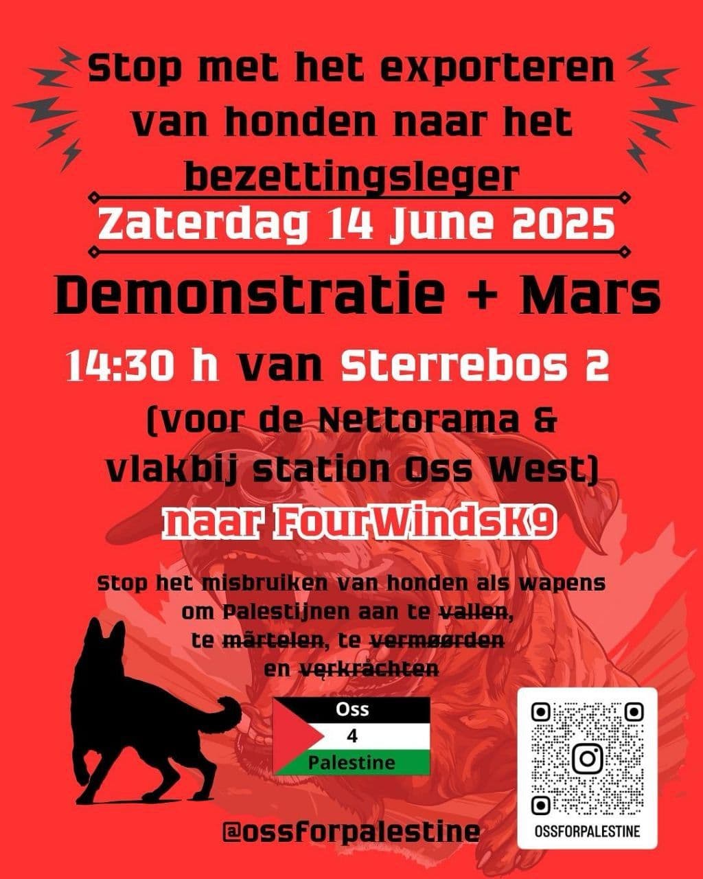 Demonstratie + Mars