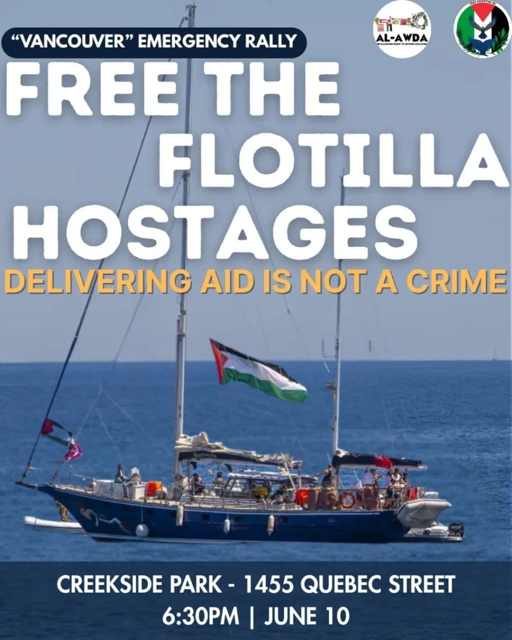FREE THE FLOTILLA HOSTAGES