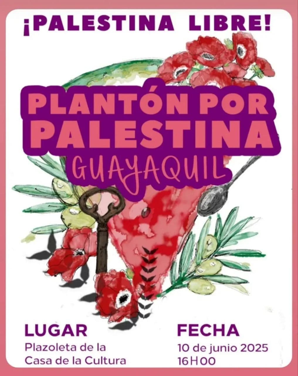 PLANTÓN POR PALESTINA