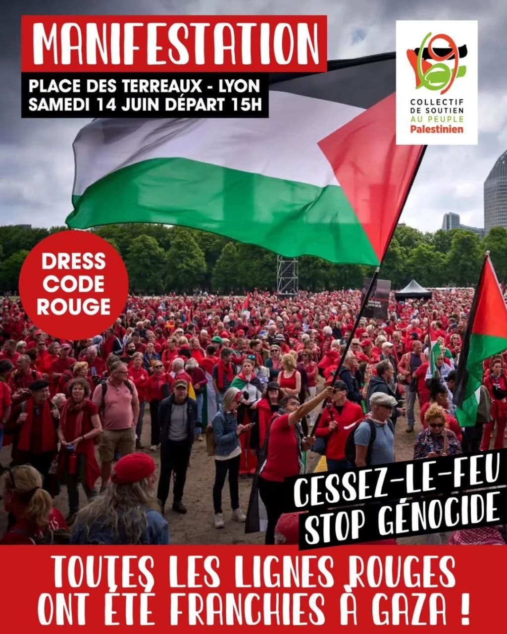 TOUTES LES LIGNES ROUGES ONT ÉTÉ FRANCHIES À GAZA !