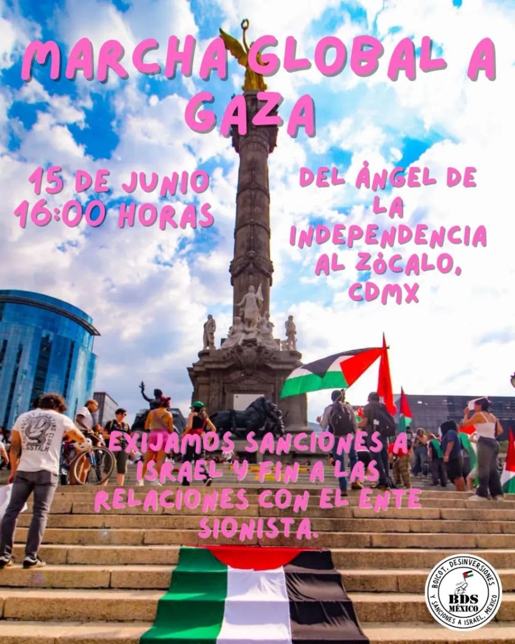 MARCHA GLOBAL A CAZA