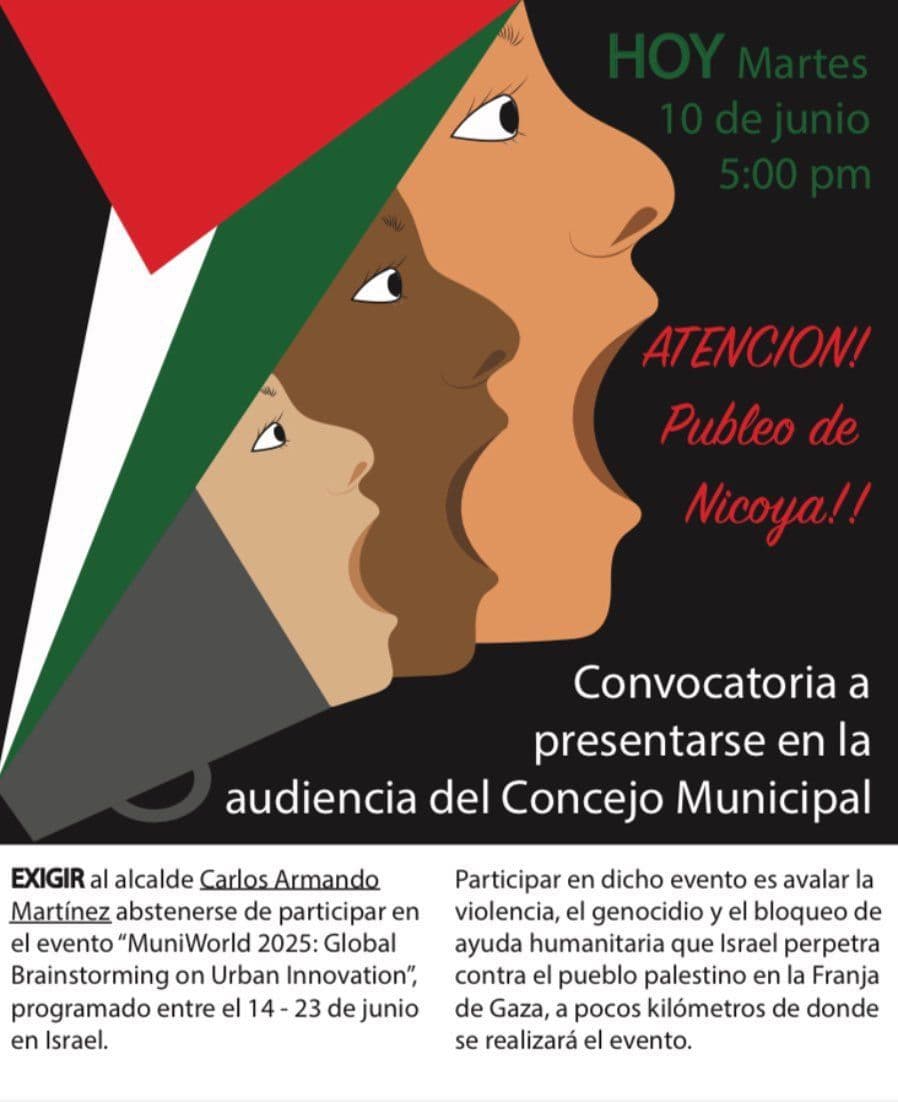 Atención pueblo de Nicoya